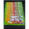 Image 1 : Lot of 12 Lik-M-Aid Fun Dip Candy, 40.5g Each