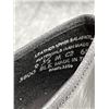 Image 3 : Black Leather Tap Dance Shoes with Metal Toe Plates, Size 9.5 M C2 3800