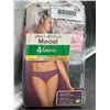 Image 1 : Fruit Of The Loom Ultra Soft Modal 4-Piece Bikini Set, Size 7 Large