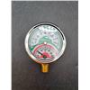 Image 1 : Pressure Gauge with Dual-Reading Display, 0-250 PSI Range