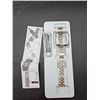 Image 3 : Watch Band Stainless Steel Bracelet In Two-Tone Finish