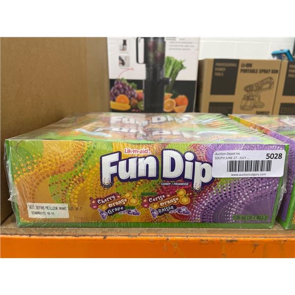 Lik-M-Aid Fun Dip Candy Assortment – 1.46 kg (36 x 40.5 g)