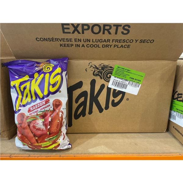 Takis Ketchup-Sriracha Rolled Tortilla Chips, 14 Units, 260g Each