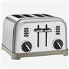 Image 1 : Cuisinart CPT-180P1 Metal Classic 4-Slice Toaster, Brushed Stainless Steel