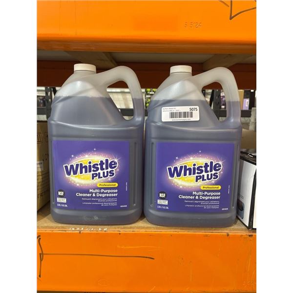 Whistle Plus Professional Multi-Purpose Cleaner & Degreaser 2 x 1Gal