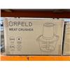 Image 2 : Orfeld Meat Crusher with 2.0L Glass Capacity and 4 Stainless Steel Blades