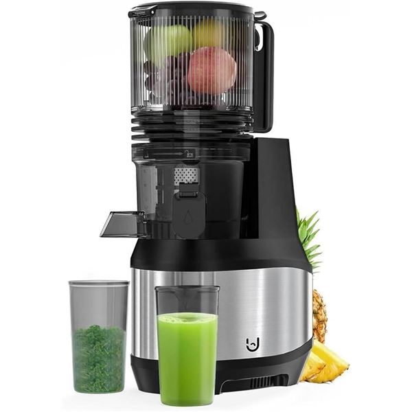JIPurple JE-24 Masticating Juicer with Stainless Steel Components