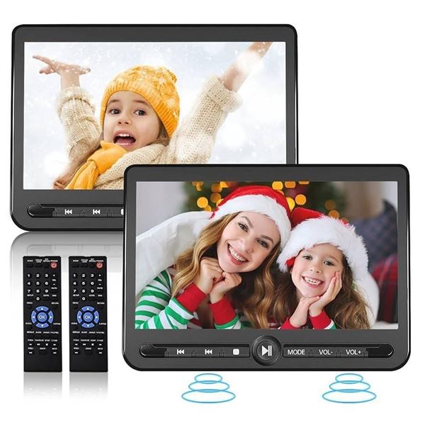 HD1013B-03 Two Car DVD Players with HD Display