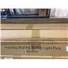 Image 2 : Holiday Styling String Light Poles Double 9ft 2 Pack