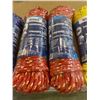 Image 1 : Ben-Mor 3/8 x 100 Diamond Braided Rope in Polypropylene, 10mm x 30m Lot of 2