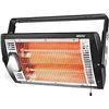 Image 1 : Shinic Radiant Quartz Ceiling Mounted Heater U11-2-602-BK