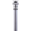 Image 1 : 1-1/4 Inch Presto Round Bathroom Sink Drain with Overflow by PlumbPak