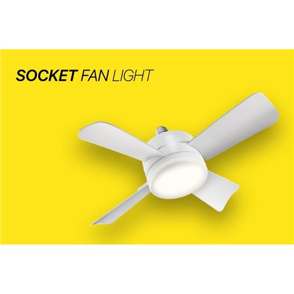Bell & Howell Socket Fanlight with 1000 Lumens and Remote Control