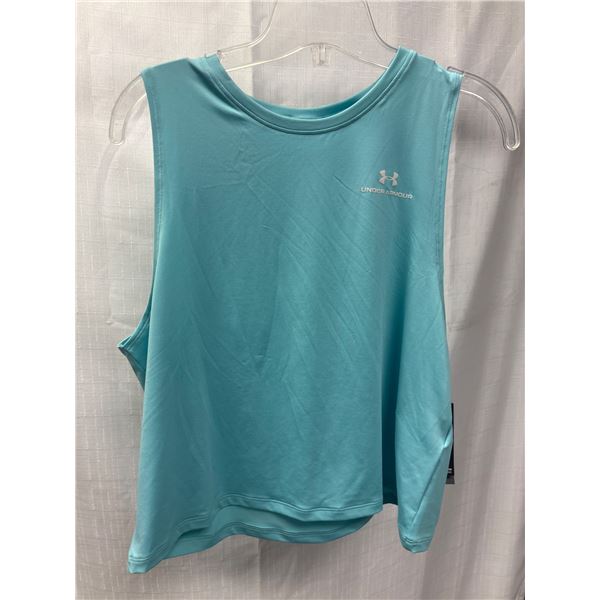 Under Armour Womenâ€™s Loose Tank Top, Medium, Aqua