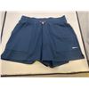 Image 1 : FWD Womenâ€™s DrapeKnit Shorts in Blue, Size MEDIUM