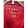 Image 2 : Jordan Youth Short Sleeve T-Shirt, Red, Size 7