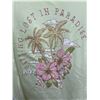 Image 2 : Roxy ARJZT07849 Getting Lost in Paradise Tee, Size S/M, Laurel Green
