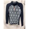 Image 1 : Helly Hansen Womenâ€™s Lifa Merino Midweight Graphic 1/2 Zip Top, Size S