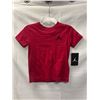 Image 1 : Jordan Red Youth T-Shirt With Embroidered Jumpman Logo â€“ Size M