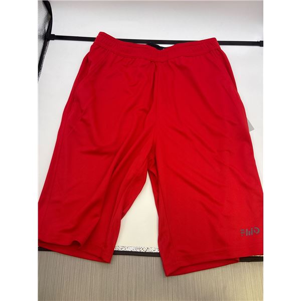 FWD Menâ€™s Tech Shorts in Red, Size Small (S/P)