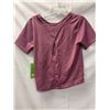 Image 2 : Womenâ€™s BLNCD Overlap Tee by Push in XS â€“ Rose Color