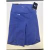 Image 1 : Under Armour Womenâ€™s Fitted High-Rise Bike Short XS Purple