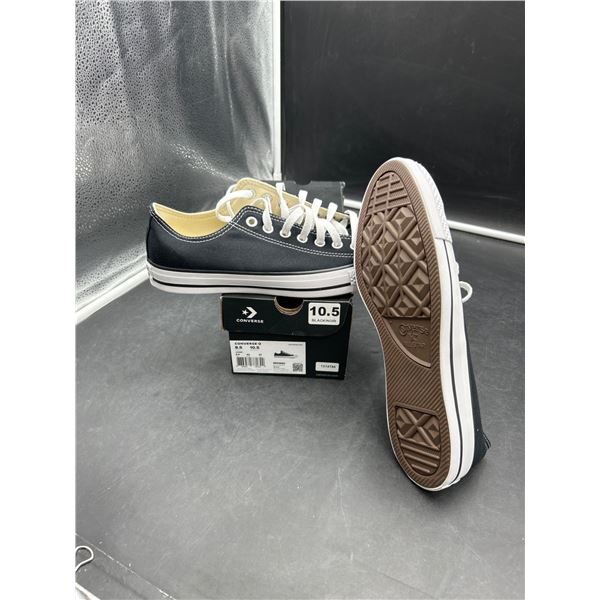 Converse Chuck Taylor All Star Low-Top Sneakers, Size 10.5, Black/Wild Mango