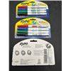 Image 2 : Lot of 3 Expo Ultra Fine Tip Dry Erase Markers, Set of 4, Multicolor