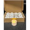 Image 2 : 12 Battery-Operated LED Flickering Flameless Tea Light Candles