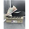 Image 2 : Adidas Run 70s Womenâ€™s Shoes, Size 8, White/Blue/Beige Colorway