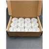 Image 1 : 12 Battery-Operated LED Flickering Flameless Tea Light Candles