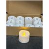 Image 2 : 12 Battery-Operated LED Flickering Flameless Tea Light Candles