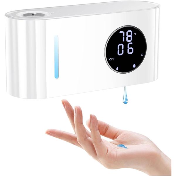 Yikhom Wall Mounted Sensor Soap Dispenser, Automatic Foaming, White