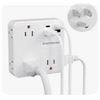 Image 1 : Amerisense AS-PS18W-5FT Power Strip with Surge Protector