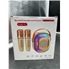Image 2 : Colorful Karaoke Sound System Model A5 with Bluetooth and Microphones