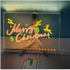 Image 1 : LED Note Board with Colors 11.8 x 7.9 Inch Light-Up Message Board