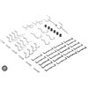 Image 1 : Crawford 18232A Lashing Peg Hook Assortment, 32 Pieces