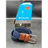 Image 1 : Columbia M/M Belt for Pants Size 32-34 With Metal Buckle