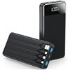 Image 1 : N6 PD22.5W 35000mAh Portable Charger with Built-in Cables
