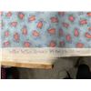 Image 2 : Fabric Bolt Featuring Heart Pattern on Blue Background