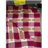 Image 2 : Fabric Roll With Teddy Bear Pattern and Plaid Design,