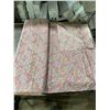 Image 1 : Floral Purple Fabric Roll with Printed Pattern