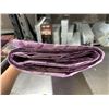 Image 2 : Purple Floral Fabric Roll with Repeating Design Pattern