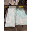 Image 1 : Roll of Blue Floral Fabric