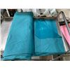 Image 1 : Large Roll of Teal Fabric Material