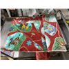 Image 1 : Cotton Fabric with Cowboy and Western Motif