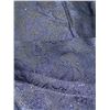 Image 2 : Blue Fabric Roll With Floral Pattern