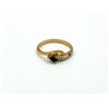Image 3 : Natural Blue Sapphire (0.17ct) with CZ (0.20ct) Ring, Size 8, W/A $315.00. Sapphire is the birthston