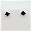 Image 1 : Sterling Silver Natural Blue Sapphire (1ct) Stud Earring, Retail $150.00.