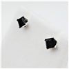 Image 2 : Sterling Silver Natural Blue Sapphire (1ct) Stud Earring, Retail $150.00.
